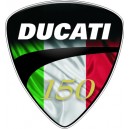 2x Logo Escudo Ducati 150
