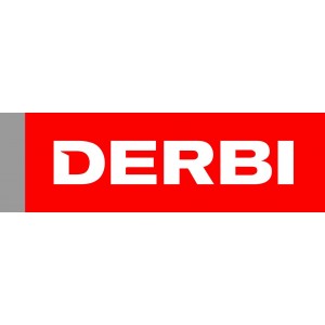 2x Pegatinas logo derbi nuevo