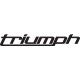 Pegatina nuevo logo Triumph