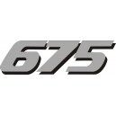 2x Pegatina Daytona 675 colin