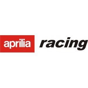 2x Pegatina Aprilia Racing 1
