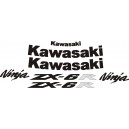 KIT Pegatinas Kawasaki ZX-6R 04-05