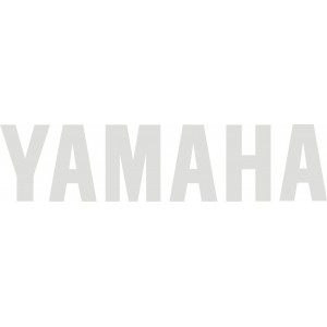 2 Logos Yamaha letras