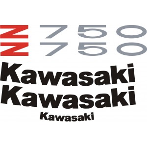 KIT Pegatinas Kawasaki Z 750