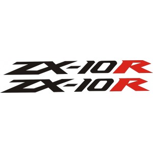 2x Pegatinas Kawasaki ZX10R