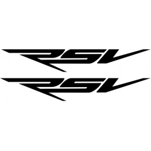 2x Pegatinas logo RSV