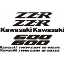 KIT Pegatinas Kawasaki ZZR600
