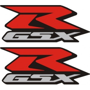 2x Pegatinas logo GSXR