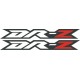 2x Pegatinas logo DR-Z 400