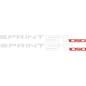 2x Pegatinas triumph Sprint ST 1050