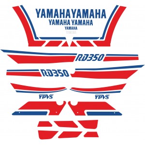 Pegatinas Yamaha RD 350 LC 89