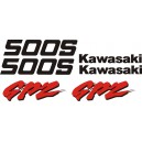 KIT Pegatinas Kawasaki GPZ 500